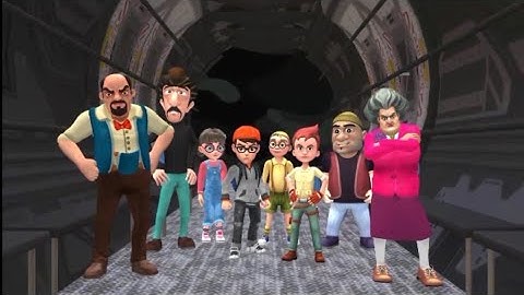 Clash of scary squad | gameplay | Level 4 and  5