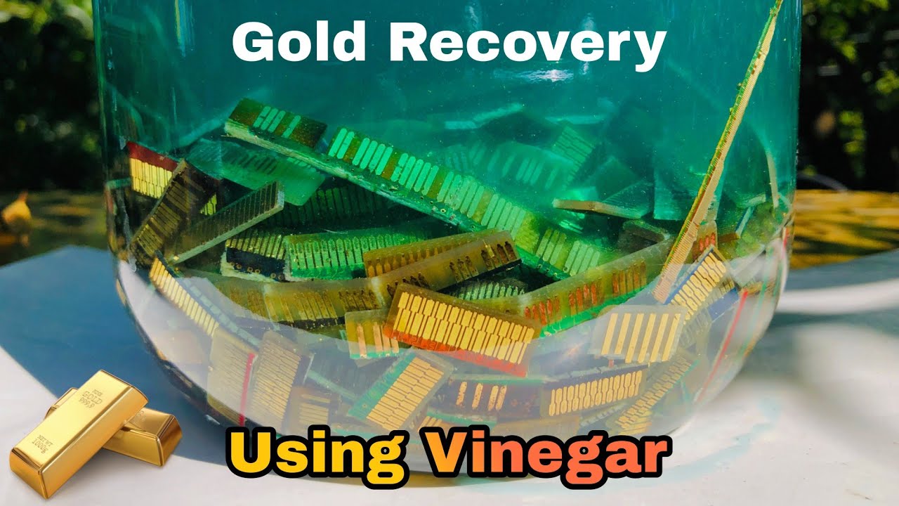 Gold Fingers Gold Recovery Vinegar Method  Gold Recovery Using Vinegar
