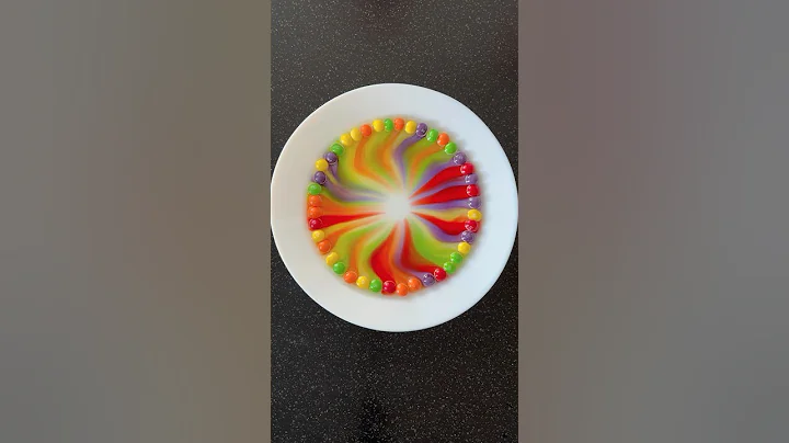 Skittles Experiment with Water | Amazing Rainbow Science for Kids!