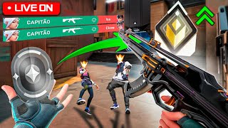 DESTRUINDO NO BRONZE DE KAY/O | O PRATA VEM! - VALORANT PT-BR - AO VIVO🔴❗