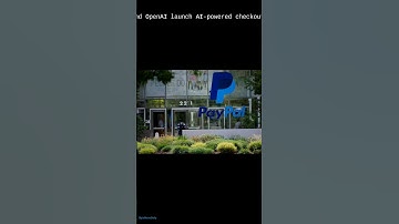 PayPal and OpenAI launch AI-powered checkout systems - Byte News Daily  #Shorts