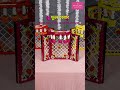 Phool Darbaar Decoration #backdrop #festivedecor #festivevibes #diwali #ganeshchaturthi