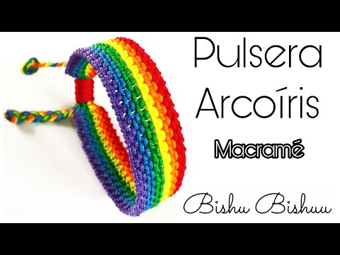 Video: 9 formas de hacer una pulsera de telar arcoíris