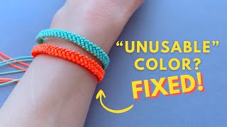 The Best Macrame Bracelet For Hard-To-Match Colors