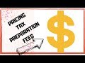 PRICING YOUR TAX PREPARATION SERVICES...THE RIGHT WAY