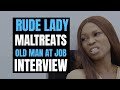 Lady embarass man who came for interview  moci studios