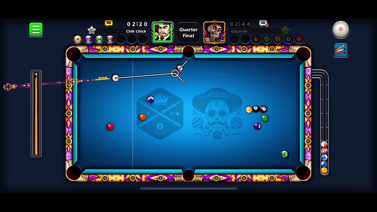 8ball pool glitch that can either be useful, or can make you want to ...