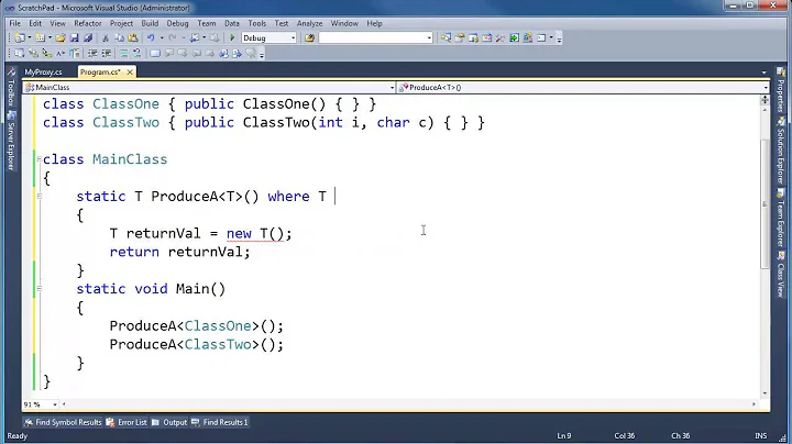 C# Generic Constraints Part 1