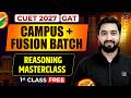 CUET 2027 🚀 | Reasoning Masterclass | Smart Tricks &amp; Techniques | 1st FREE Class