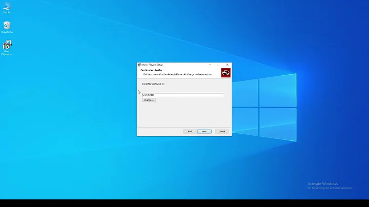How to install Marsis Playout?