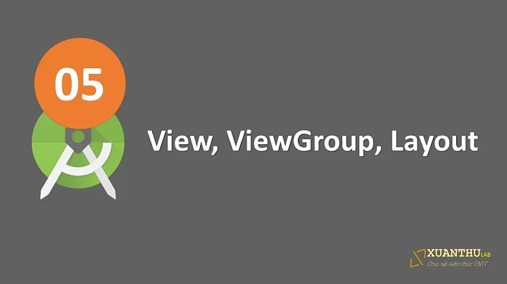 AJ-05: Cơ bản về View, ViewGroup, Layout trong Lập trình Android Java