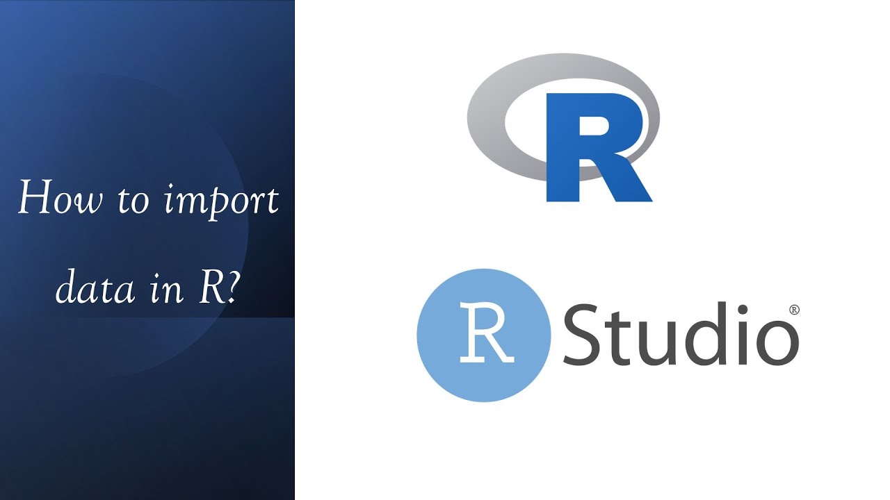 R Basics | How to import data in R? | R & RStudio | Urdu - YouTube