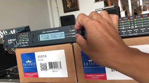 ASHLY PROTEA 3.6SP MADE IN USA/AUTO VOLTS