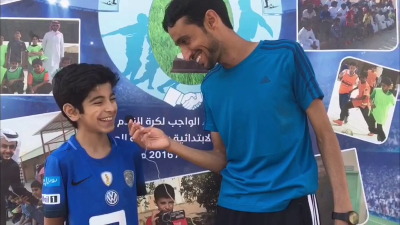 ولع يادوري في مدرسة ابن القيم الابتدائية في محافظة المجمعة لقطات لدوري النصف الأول