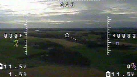 Bixler fpv 5.8ghz 600mw immersion rc with cyclops nova osd and RTH function