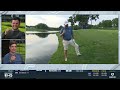 Johnson Wagner re-creates Sungjae Im's water shot on 14th hole at Truist Championship 🤣