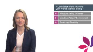 4 Considerations to Improve your Workplace Well Being
