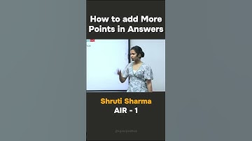 How to add More Points in Answers | Shruti Sharma | #shorts