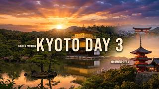 🏯 Kyoto Day 3 Vlog | Kiyomizu-dera, Golden Pavilion & Incredible Food by the Kamo River 🇯🇵