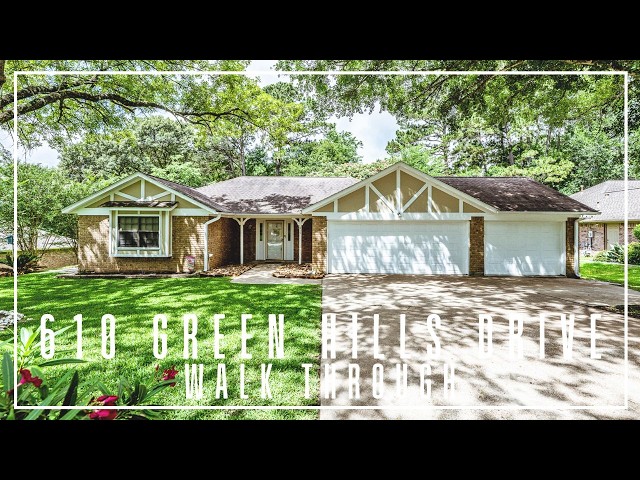 610 Green Hills Drive | Huntsville, TX