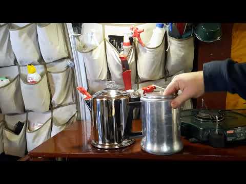 Farberware 50124 Classic Yosemite Stainless Steel Coffee Percolator - 8 Cup UNBOXING 👍👍👍☕☕