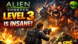 Alien Shooter Level 3 Gameplay 🔥 Intense Battle & Boss Fight (2026)