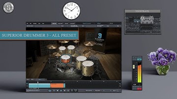 TOONTRACK SUPERIOR DRUMMER 3 - CORE LIBRARY - ALL PRESETS