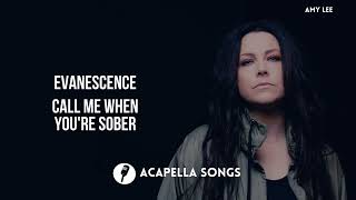 Evanescence - Call Me When You're Sober (ACAPELLA)