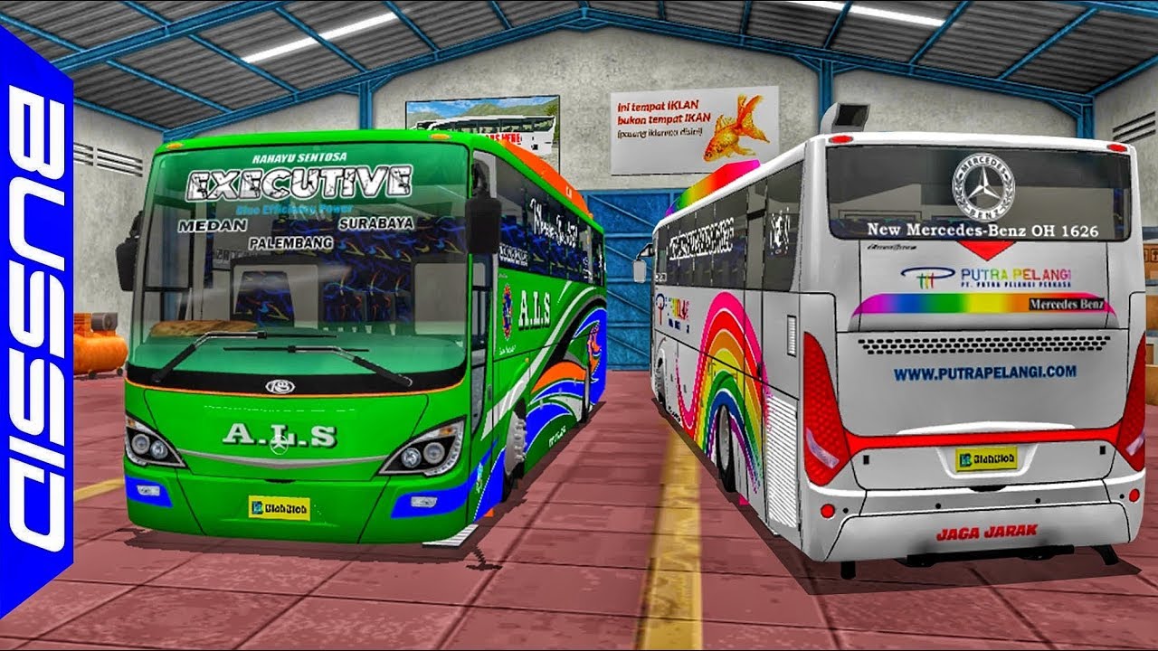 Download Mod Bussid Bus Putra Pelangi download livery