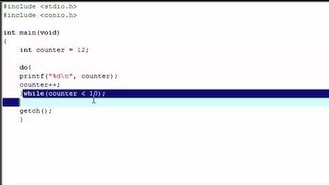 C Programming Tutorial   9   Do While Loops   YouTube 360p