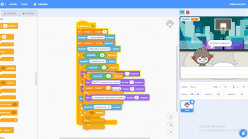 JUEGO PREGUNTA Y RESPUESTA - SCRATCH