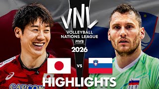 Japan 🇯🇵 vs Slovenia 🇸🇮 | Highlights | Men's VNL 2026 screenshot 4