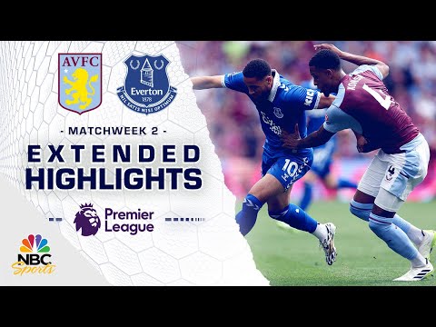 Aston Villa v. Everton | PREMIER LEAGUE HIGHLIGHTS | 8/20/2023 | NBC Sports