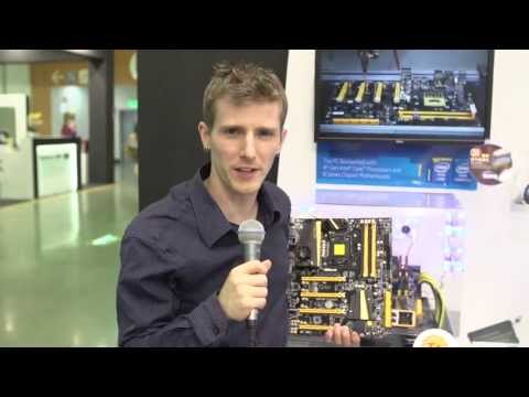 Asrock M8 BMW Designed Mini PC, Z87 OC Formula Waterproof Motherboard - Computex 2013