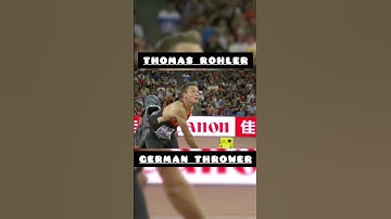 Thomas rohler #german #javelinthrower #sport #ytshorts #2026