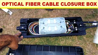 FIBER OPTICAL CABLE & CLOSURE BOX