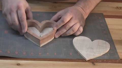 Scroll Saw Heart Box Part 3