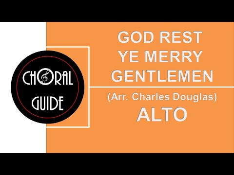 Glory (with God Rest Ye Merry Gentlemen) (Choral Anthem SATB) Alto