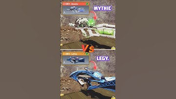 Mythic vs. Legy. CBR4😍 #codm #codmobile #shorts #shortsvideo #shortsfeed #viral #comparison #nice