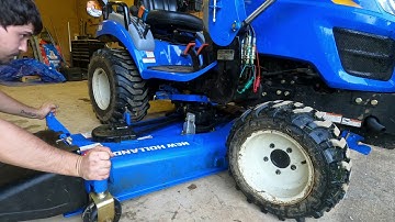 Clean + Install Mowing Deck Workmaster 25s