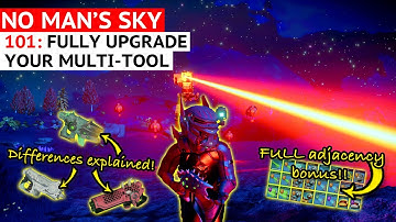 FULLY Upgrade your Multi-tool in No Man