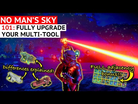 FULLY Upgrade your Multi-tool in No Man&rsquo;s Sky