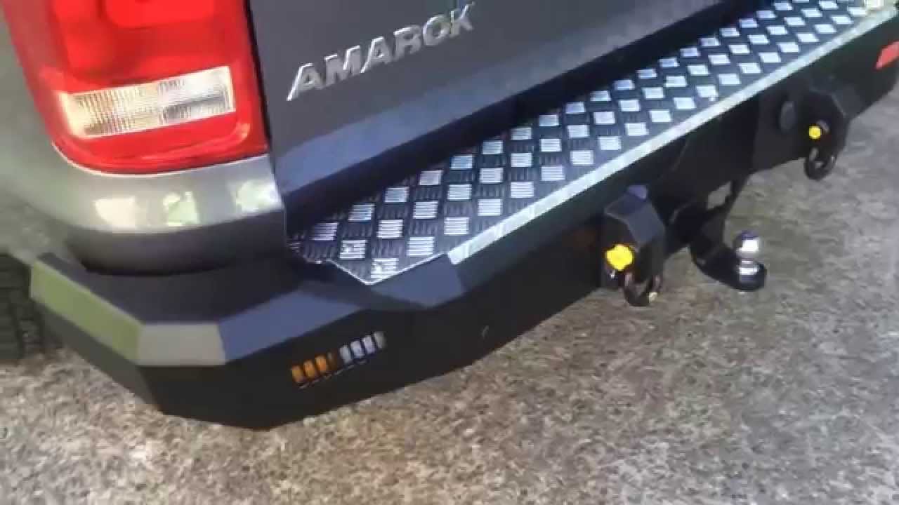 VW AMAROK ROCKER TOW BAR MCC 4x4 YouTube