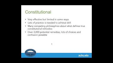 Part 2 Homeopathy Basics with ACHS faculty Dr. Noska