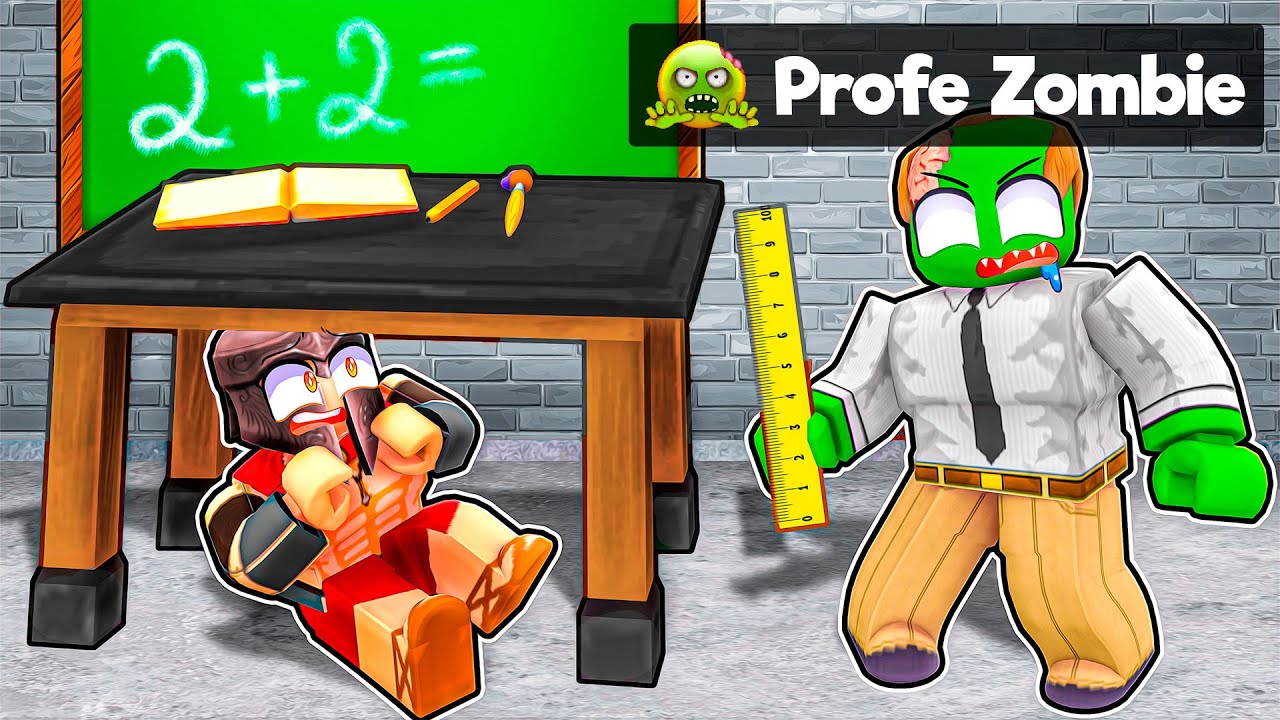 Nadie ESCAPA DEL PROFESOR ZOMBIE en FIELD Z (ROBLOX)