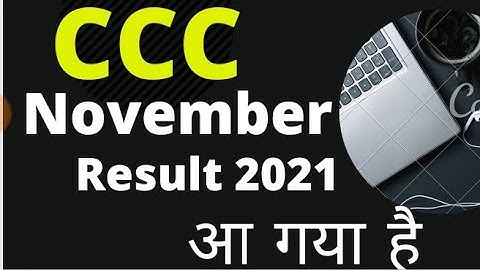CCC November result 2021