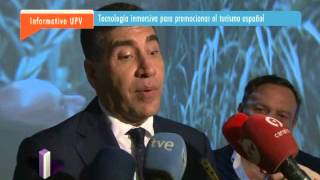 UPV Noticias: Colegio de Economistas de Valencia y Tecnología inmersiva [2013-07-24] screenshot 5