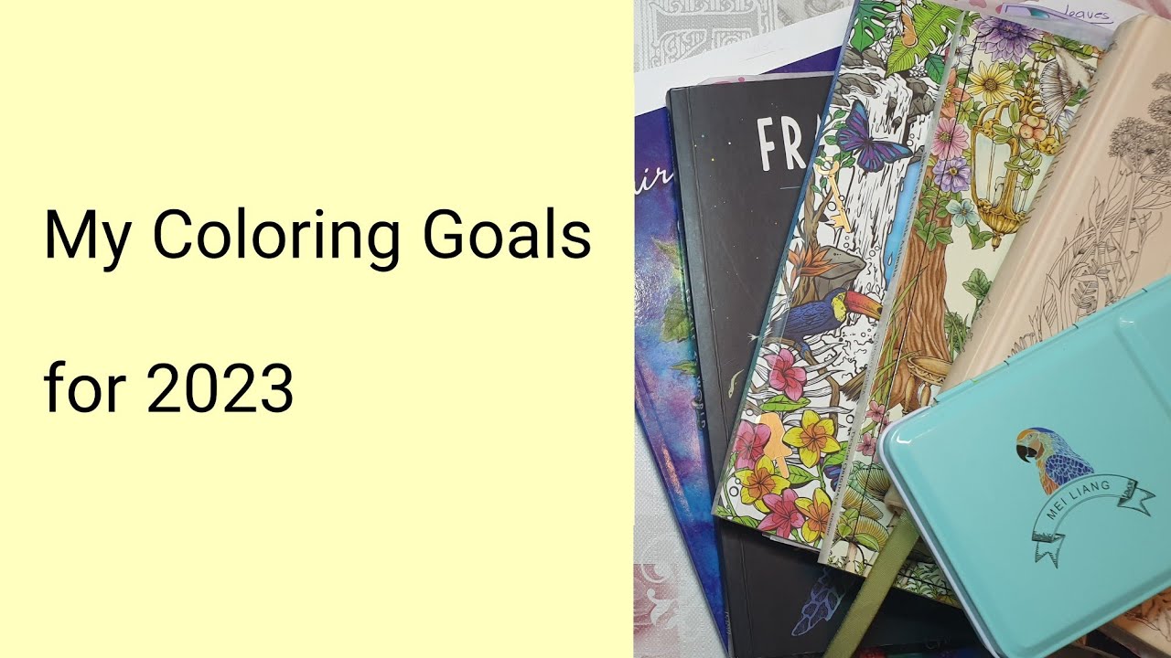 My 2023 Coloring Goals