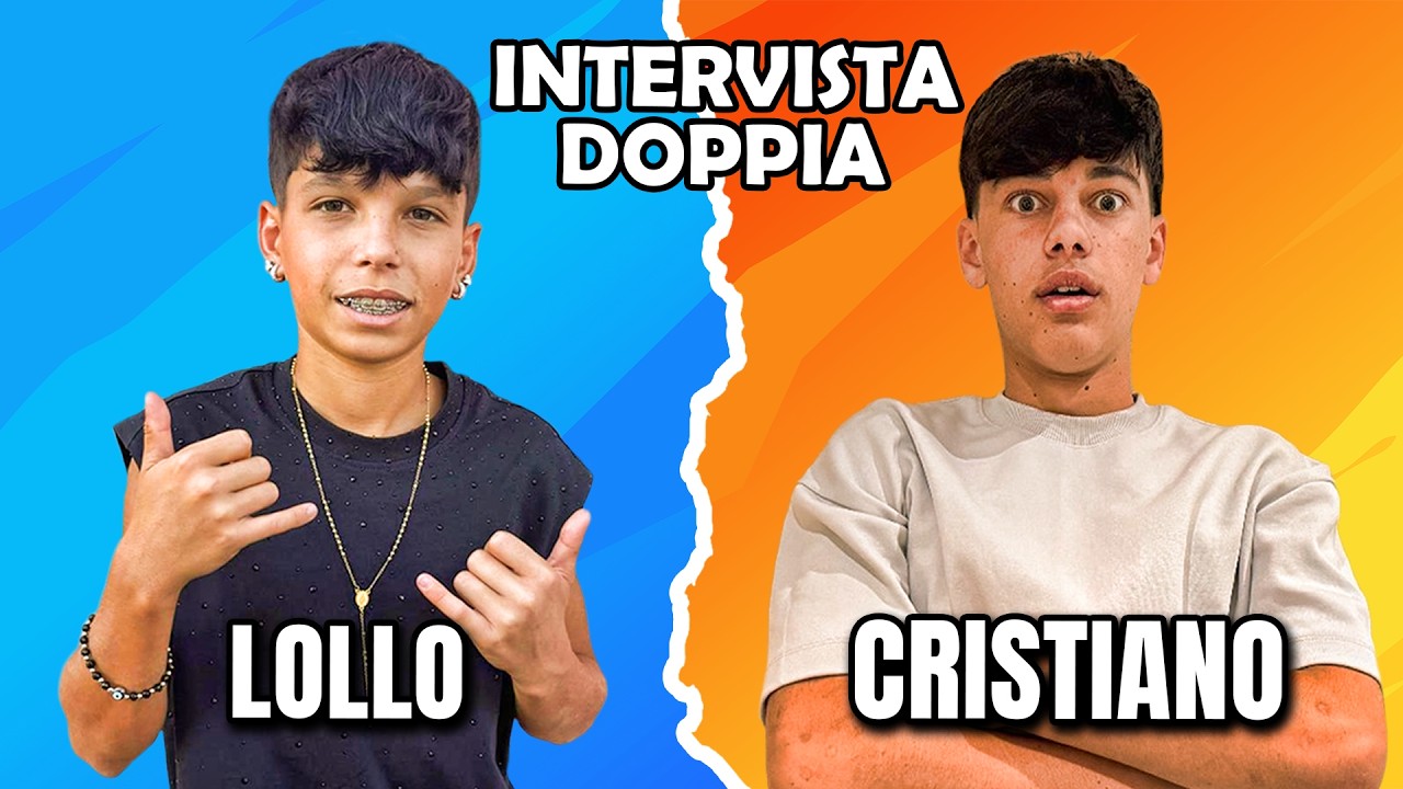 INTERVISTA DOPPIA TRA I DUE CASI DISPERATI! (Lollo e Cristiano Borsi)
