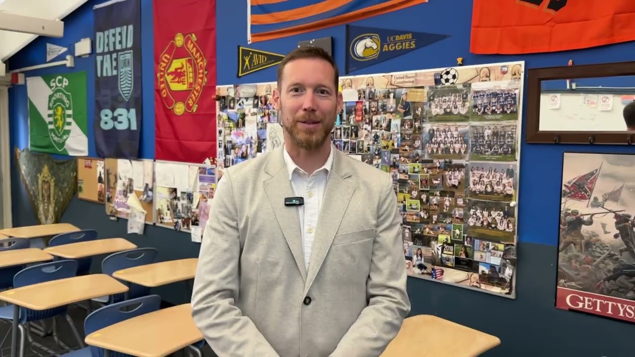 WhyMPUSD: Marina High School Freshmen Seminar and History Teacher John Wolf
